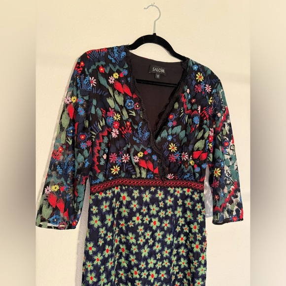 Stunning and seductive RARE Jennifer Saloni dress Size US 8 - Picture 1 of 13